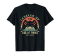 Mens Leveled Up To Dad Twins 2022 T-Shirt - Novelty Apparel Men Women - T-Shirt, Sweatshirt, Hoodie