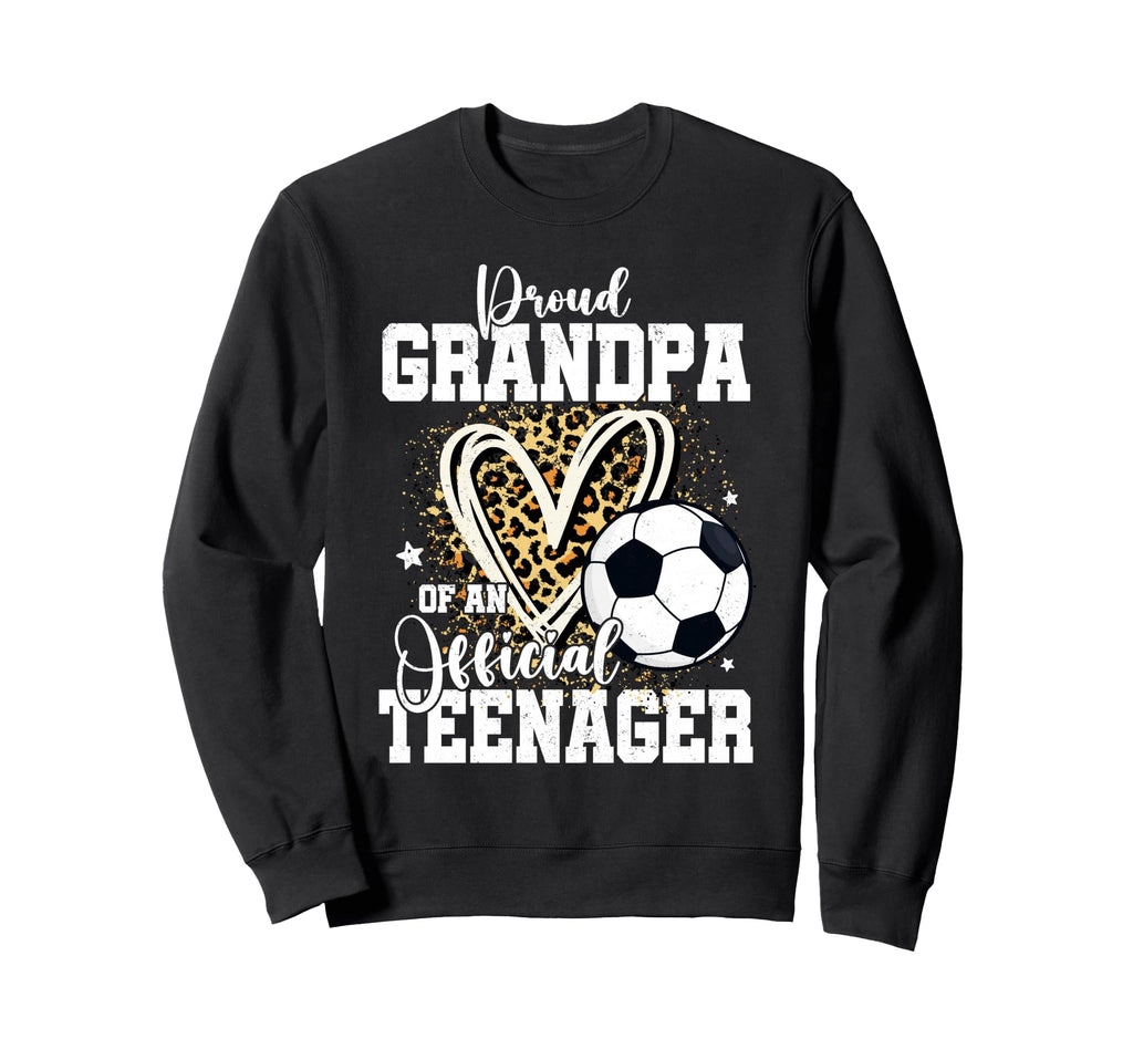 Proud Grandpa Teenager 13Th Birthday Sweatshirt - Graphic Print for Adults - T-Shirt, Sweatshirt, Hoodie