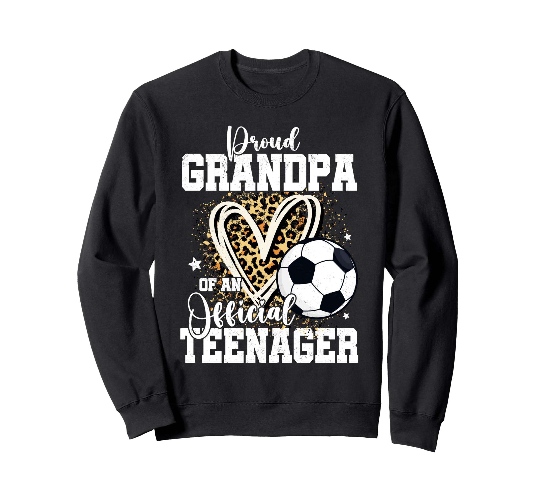 Proud Grandpa Teenager 13Th Birthday Sweatshirt - Graphic Print for Adults - T-Shirt, Sweatshirt, Hoodie