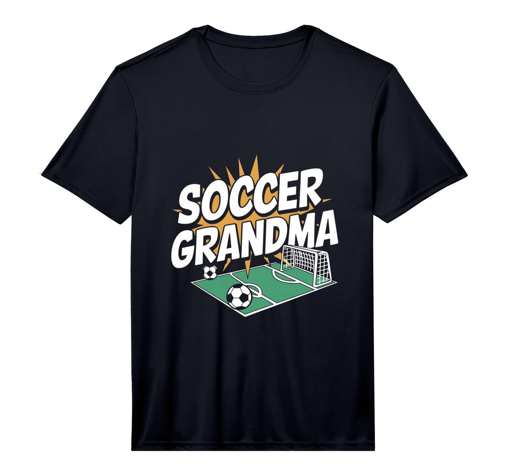 Mens Soccer Grandma Performance T-Shirt - Streetwear Style for Adults - T-Shirt, Sweatshirt, Hoodie