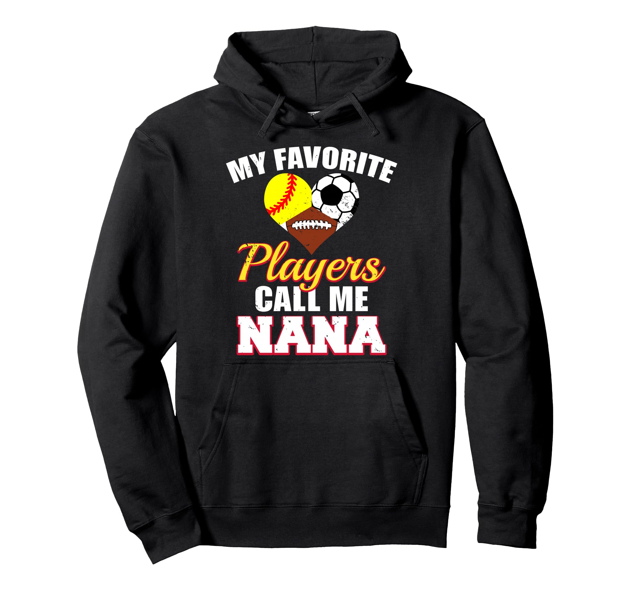My Favorite Players Softball Soccer Hoodie - Streetwear Style for Adults - T-Shirt, Sweatshirt, Hoodie
