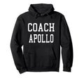 Coach Apollo Custom Football Soccer Hoodie - Novelty Apparel for Adults - T-Shirt, Sweatshirt, Hoodie