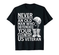 Mens Army Veteran Proud Veteran T-Shirt - Minimalist Print Men Women - T-Shirt, Sweatshirt, Hoodie