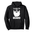 Mustache Beards Here Beard Hoodie - Streetwear Style for Adults - T-Shirt, Sweatshirt, Hoodie