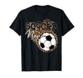 Soccer Nana Leopard Mothers Day T-Shirt - Aesthetic Graphic Unisex - T-Shirt, Sweatshirt, Hoodie