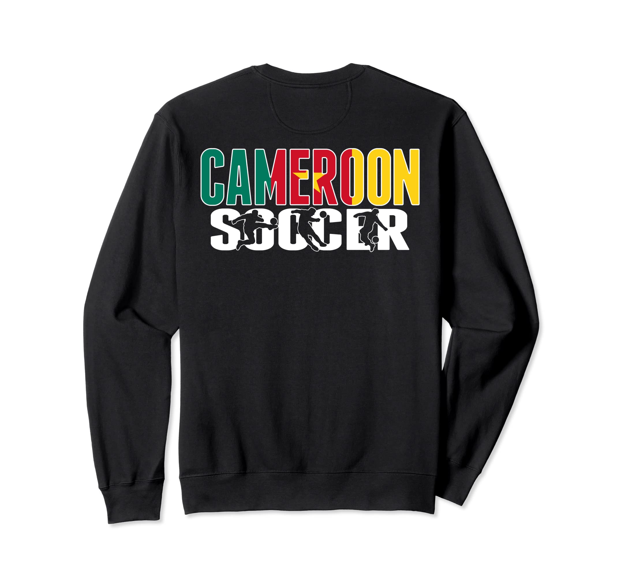 Cameroon Soccer Fans Jersey Sweatshirt - Custom Art Print Men Women - T-Shirt, Sweatshirt, Hoodie
