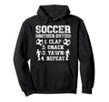 Soccer Brother Duties Brother Soccer Player Hoodie - Trendy Graphic Unisex - T-Shirt, Sweatshirt, Hoodie