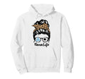 Nana Life Messy Bun Hair Funny Soccer Hoodie - Novelty Apparel for Adults - T-Shirt, Sweatshirt, Hoodie