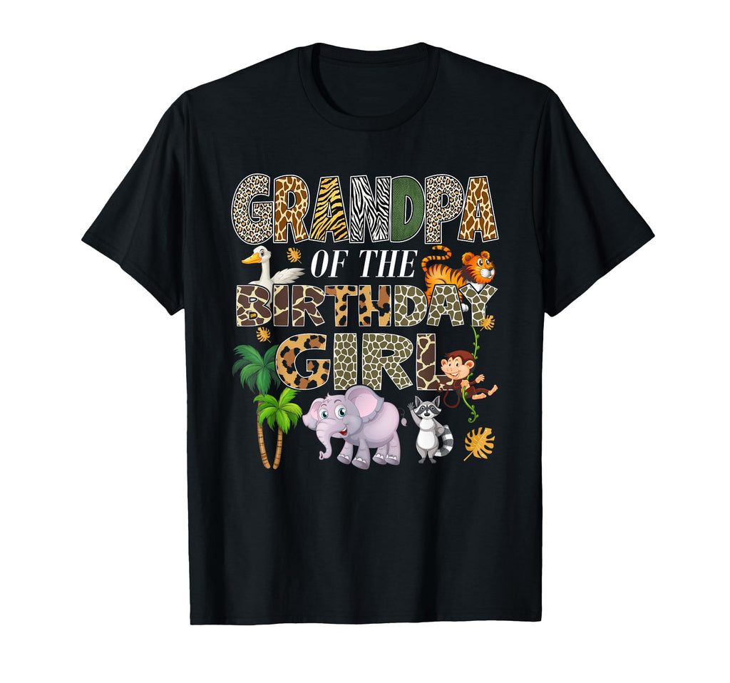 Wild Grandpa Birthday Zoo Safari T-Shirt - Casual Everyday Wear Men Women - T-Shirt, Sweatshirt, Hoodie