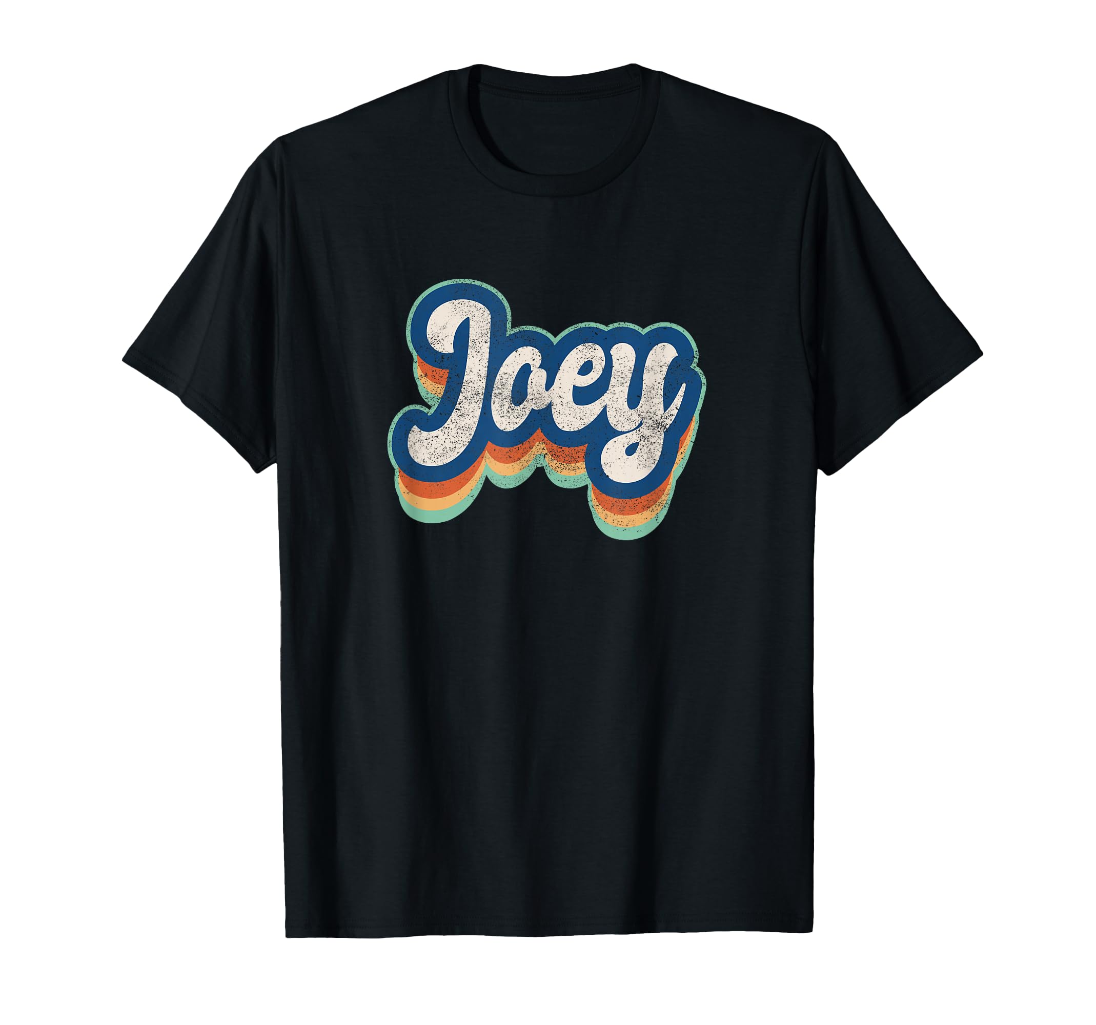 Joey First Name 70S 80S T-Shirt - Casual Everyday Wear for Adults - T-Shirt, Sweatshirt, Hoodie