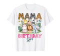 Mama Birthday Safari Jungle Animal Lover T-Shirt - Aesthetic Graphic Unisex - T-Shirt, Sweatshirt, Hoodie