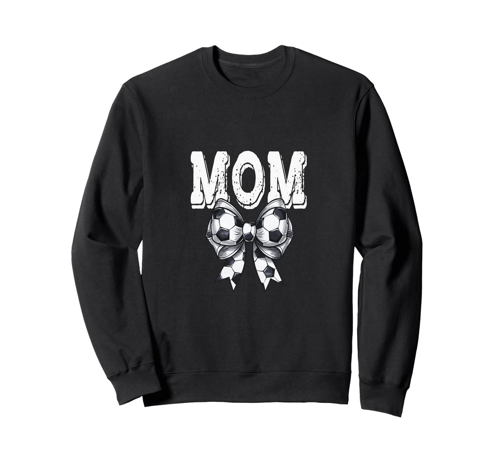 Coquette Soccer Bow Mom Sister Sweatshirt - Aesthetic Graphic Men Women - T-Shirt, Sweatshirt, Hoodie