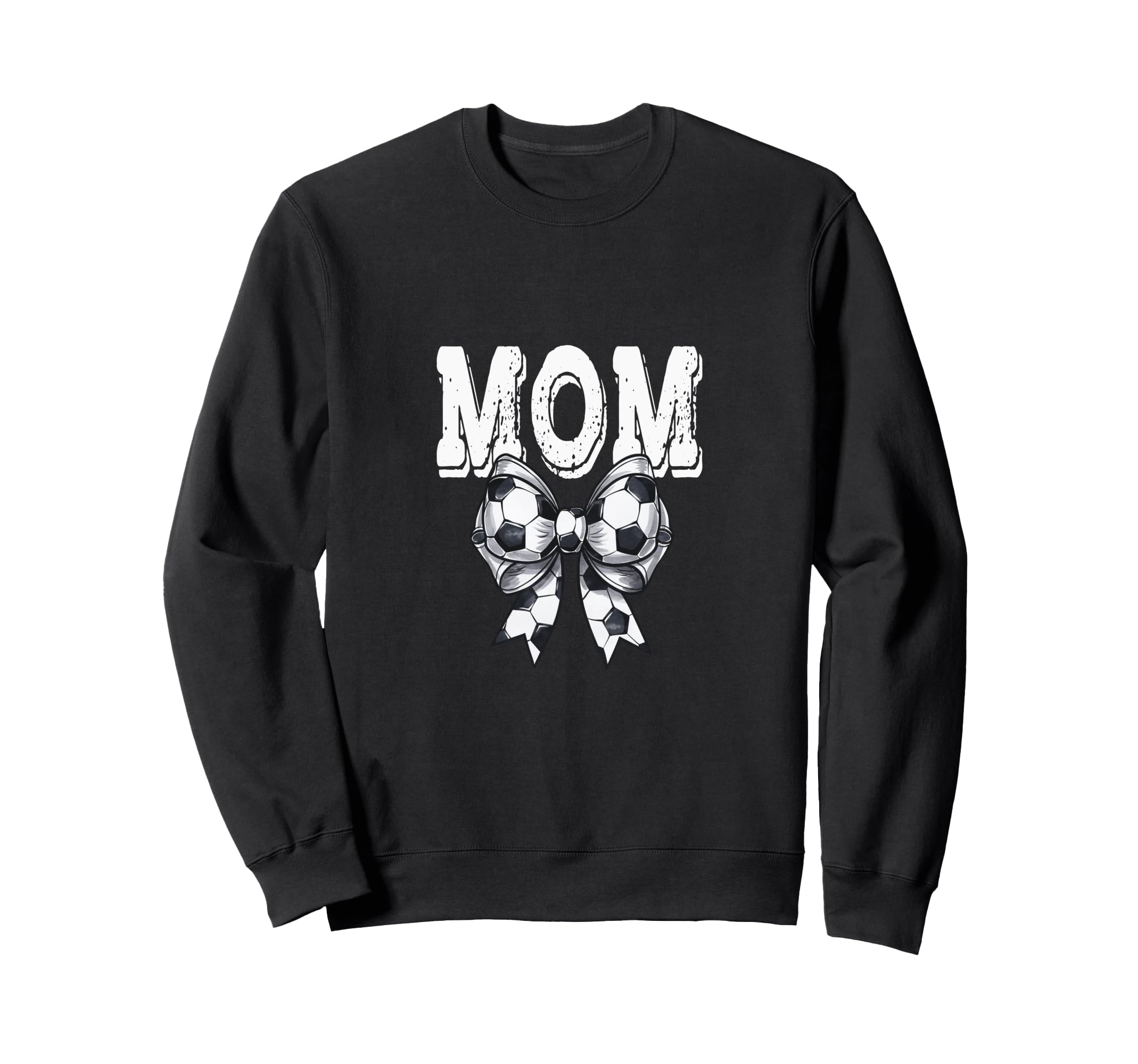 Coquette Soccer Bow Mom Sister Sweatshirt - Aesthetic Graphic Men Women - T-Shirt, Sweatshirt, Hoodie