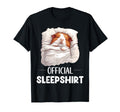 Sleepshirt Sleeping Guinea Pig T-Shirt - Casual Everyday Wear Men Women - T-Shirt, Sweatshirt, Hoodie