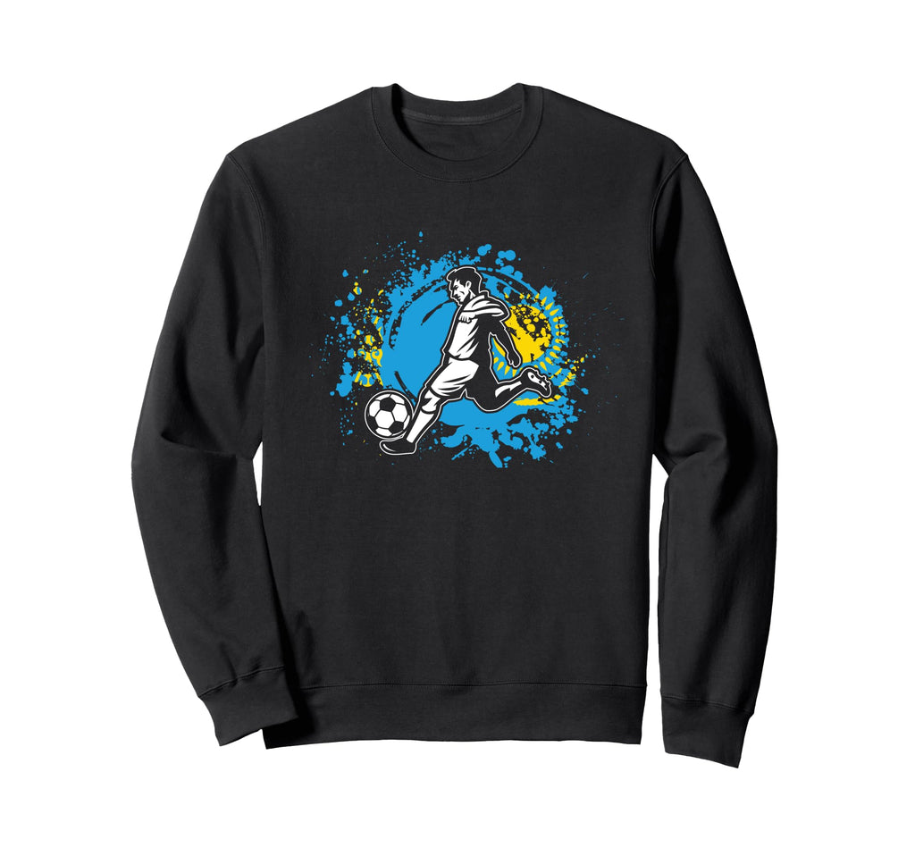 Kazakhstan Football Kazak Kazakh Sweatshirt - Unique Graphic Men Women - T-Shirt, Sweatshirt, Hoodie