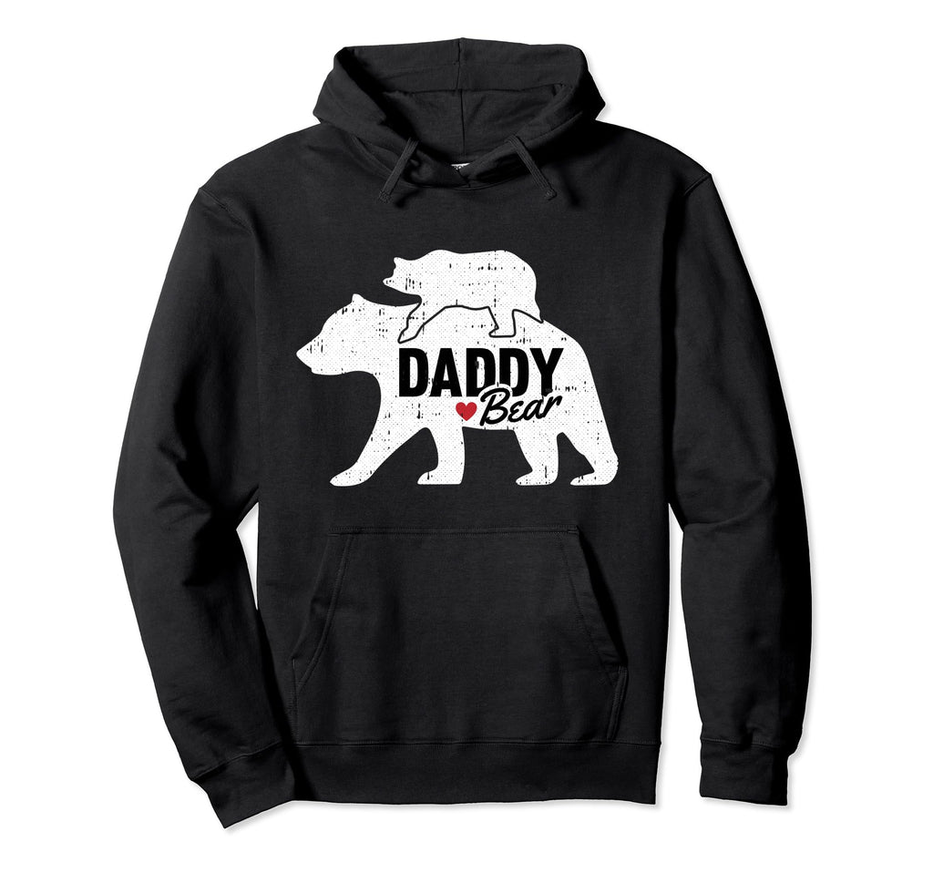 Daddy Bear Fathers Day Cub Papa Dad Hoodie - Custom Art Print Men Women - T-Shirt, Sweatshirt, Hoodie