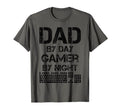 Dad Day Gamer Night Pc Gaming Dad T-Shirt - Minimalist Print Men Women - T-Shirt, Sweatshirt, Hoodie