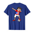 Dabbing Soccer Puerto Rico Lovers T-Shirt - Trendy Graphic for Adults - T-Shirt, Sweatshirt, Hoodie