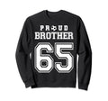 Number 65 Custom Proud Soccer Sweatshirt - Casual Everyday Wear Unisex - T-Shirt, Sweatshirt, Hoodie
