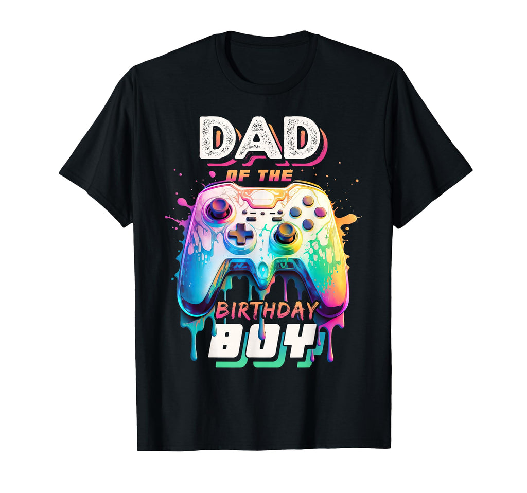 Dad Birthday Matching Video Game T-Shirt - Fun Novelty Design Men Women - T-Shirt, Sweatshirt, Hoodie