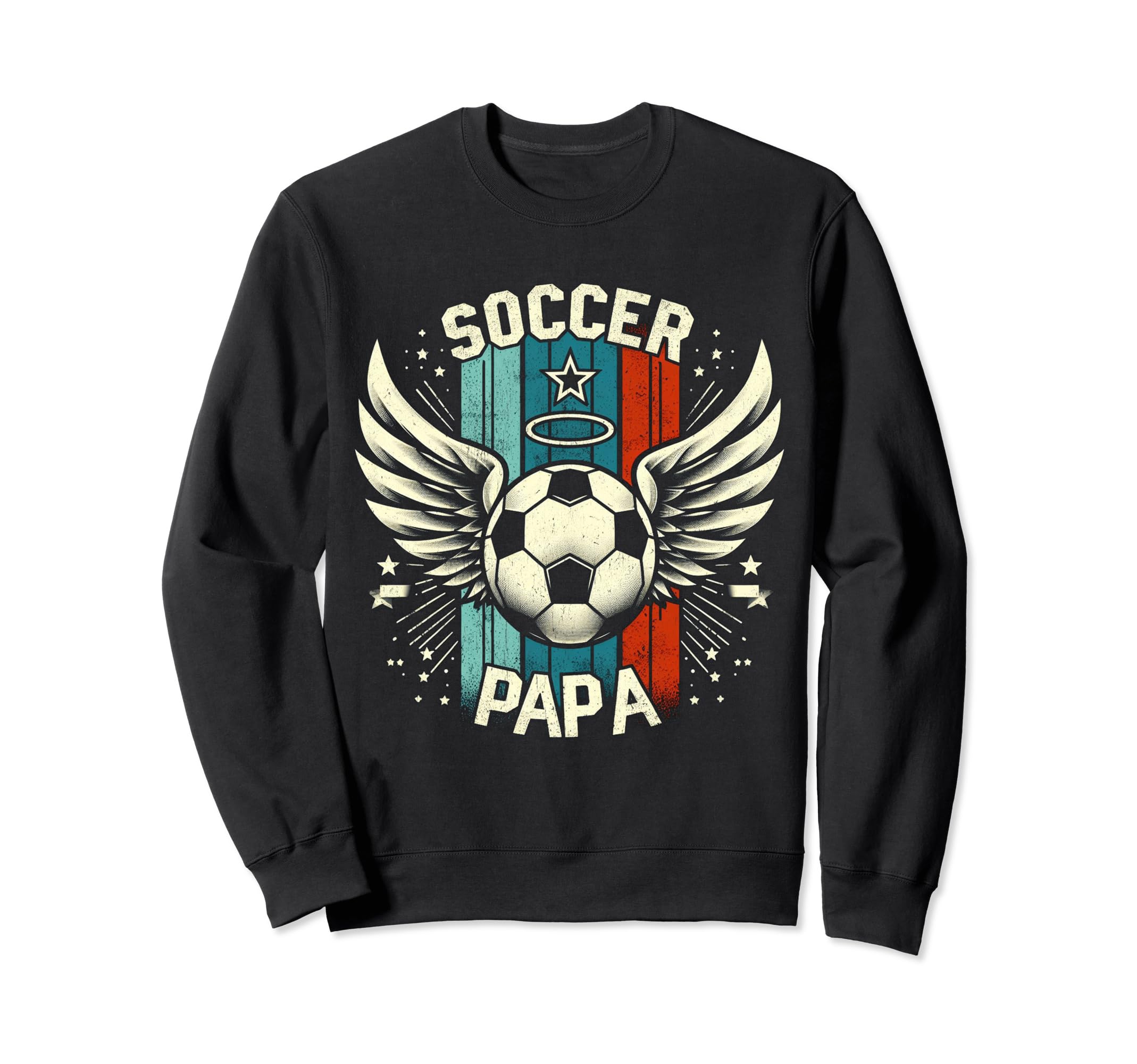 Soccer Papa Family Matching Dad Sweatshirt - Fun Novelty Design Unisex - T-Shirt, Sweatshirt, Hoodie