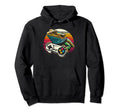 Bearded Dragon Dad Video Game Lizard Hoodie - Minimalist Print Unisex - T-Shirt, Sweatshirt, Hoodie