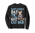 Happy Fathers Day To Best Devon Rex Sweatshirt - Trendy Graphic for Adults - T-Shirt, Sweatshirt, Hoodie