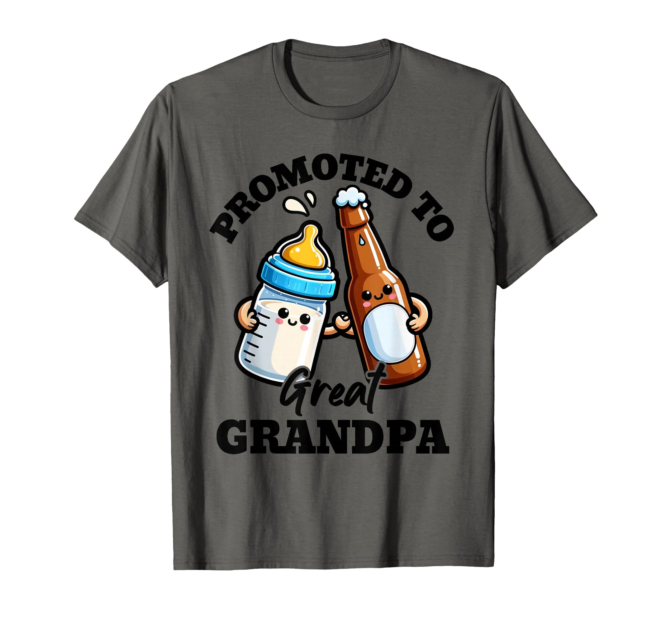 Great Grandpa To Be Promoted To T-Shirt - Minimalist Print for Adults - T-Shirt, Sweatshirt, Hoodie