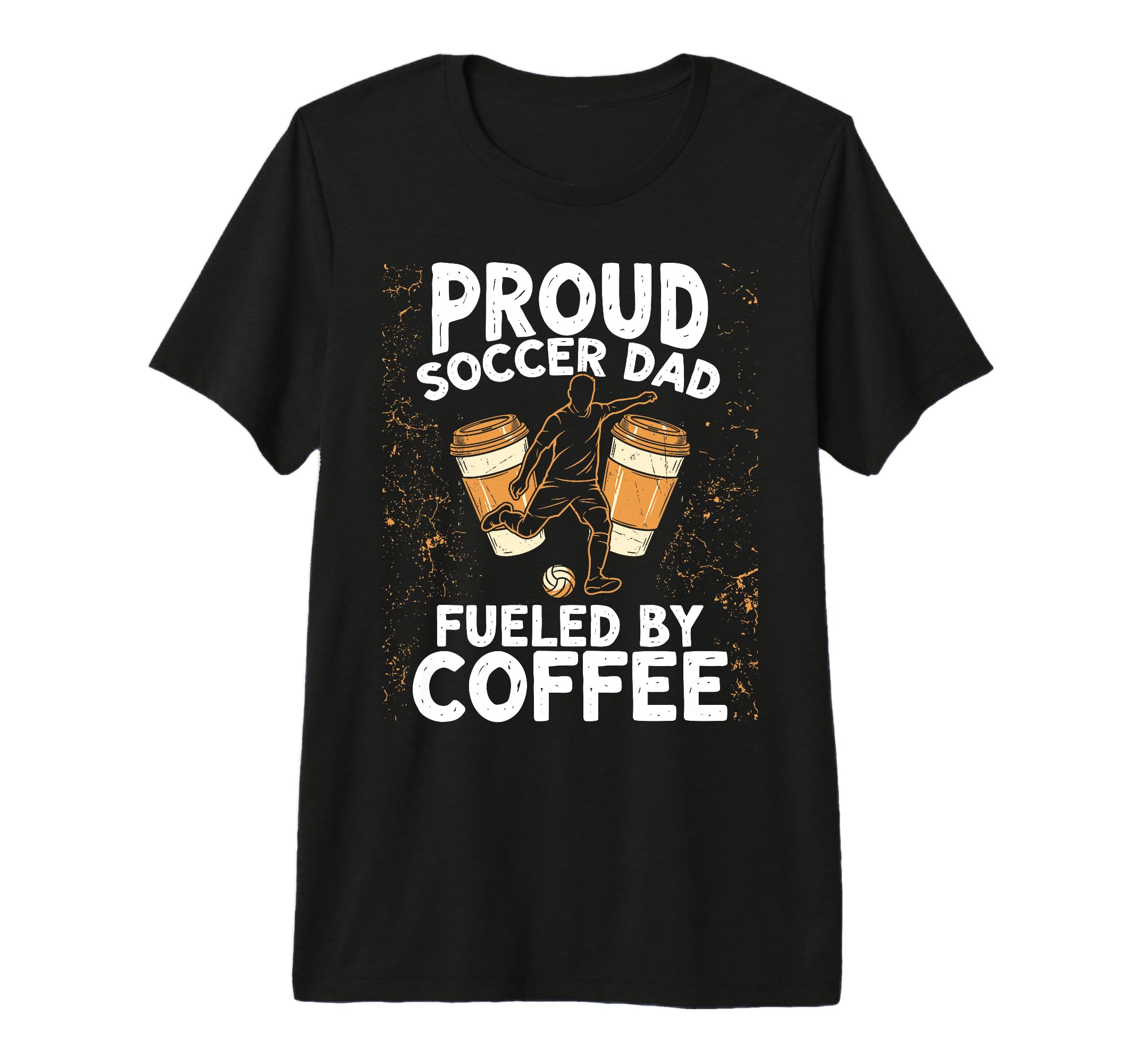 Soccer Dad Fueled Coffee Tri T-Shirt - Casual Everyday Wear for Adults - T-Shirt, Sweatshirt, Hoodie