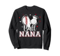 Ball Nana Baseball Soccer Heart Sweatshirt - Custom Art Print for Adults - T-Shirt, Sweatshirt, Hoodie