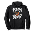 Papa Bear Face Wearing Sunglasses Hoodie - Fun Novelty Design for Adults - T-Shirt, Sweatshirt, Hoodie
