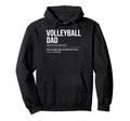 Volleyball Definition Like Regular Hoodie - Minimalist Print for Adults - T-Shirt, Sweatshirt, Hoodie