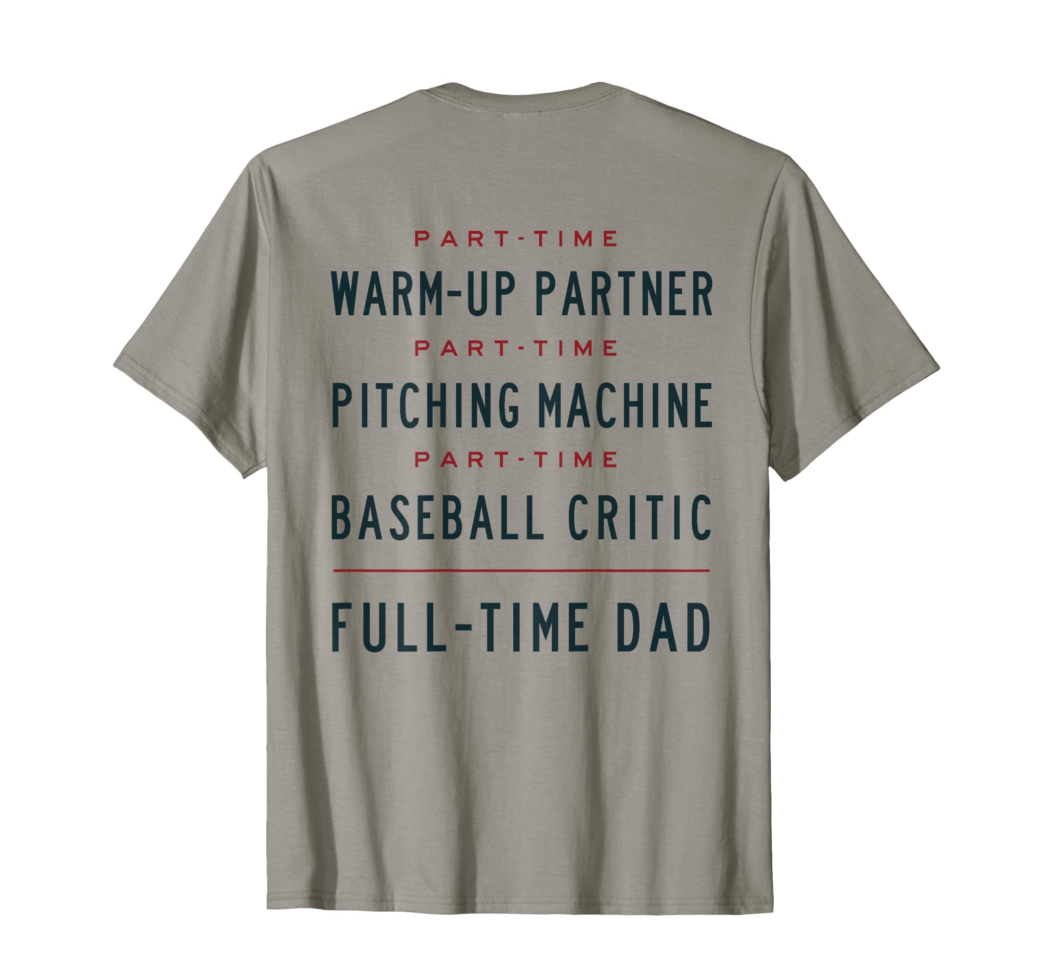 Part Time Warm Up Partner Pitching T-Shirt - Aesthetic Graphic for Adults - T-Shirt, Sweatshirt, Hoodie