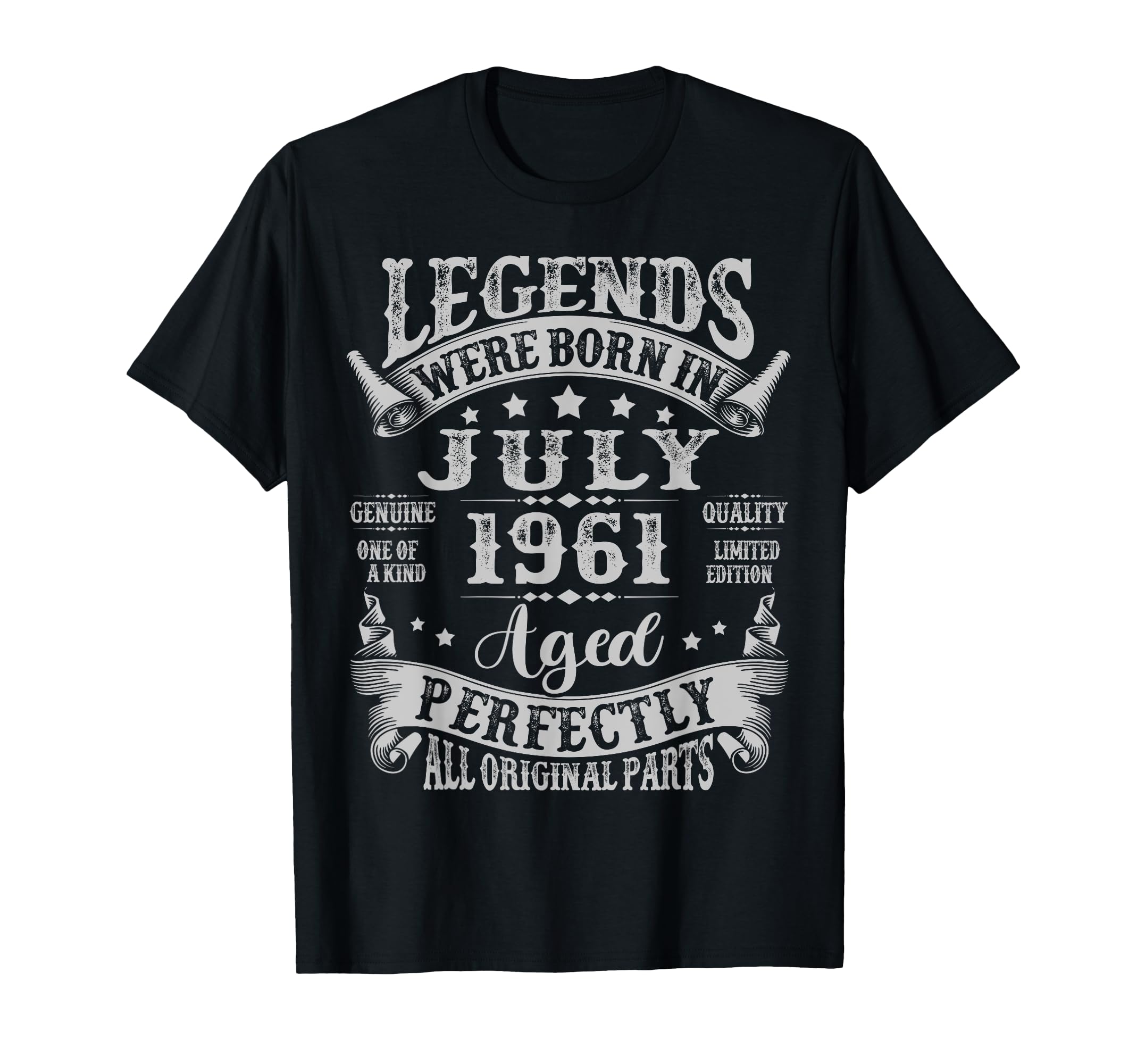 Legends Were Born July 1961 64Th T-Shirt - Unique Graphic for Adults - T-Shirt, Sweatshirt, Hoodie