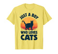 Cat Just Who Loves Cats Sunset T-Shirt - Streetwear Style Unisex - T-Shirt, Sweatshirt, Hoodie