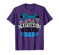 Proud Army National Guard Dad Dog Tag Us T-Shirt - Unique Graphic Unisex - T-Shirt, Sweatshirt, Hoodie