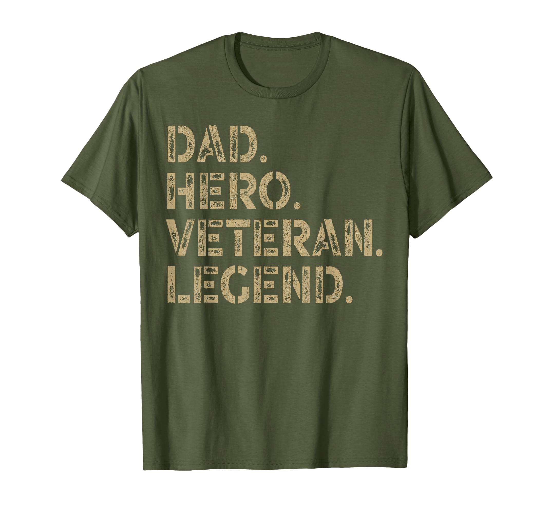 Fathers Day Patriotic Dad Hero Veteran T-Shirt - Graphic Print for Adults - T-Shirt, Sweatshirt, Hoodie
