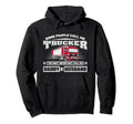 Trucker Daddy Or Trucker Husband Truck Hoodie - Trendy Graphic Unisex - T-Shirt, Sweatshirt, Hoodie