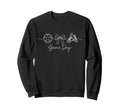 Game Day Soccer Mom Ball Bow Cleats Sweatshirt - Unique Graphic Men Women - T-Shirt, Sweatshirt, Hoodie
