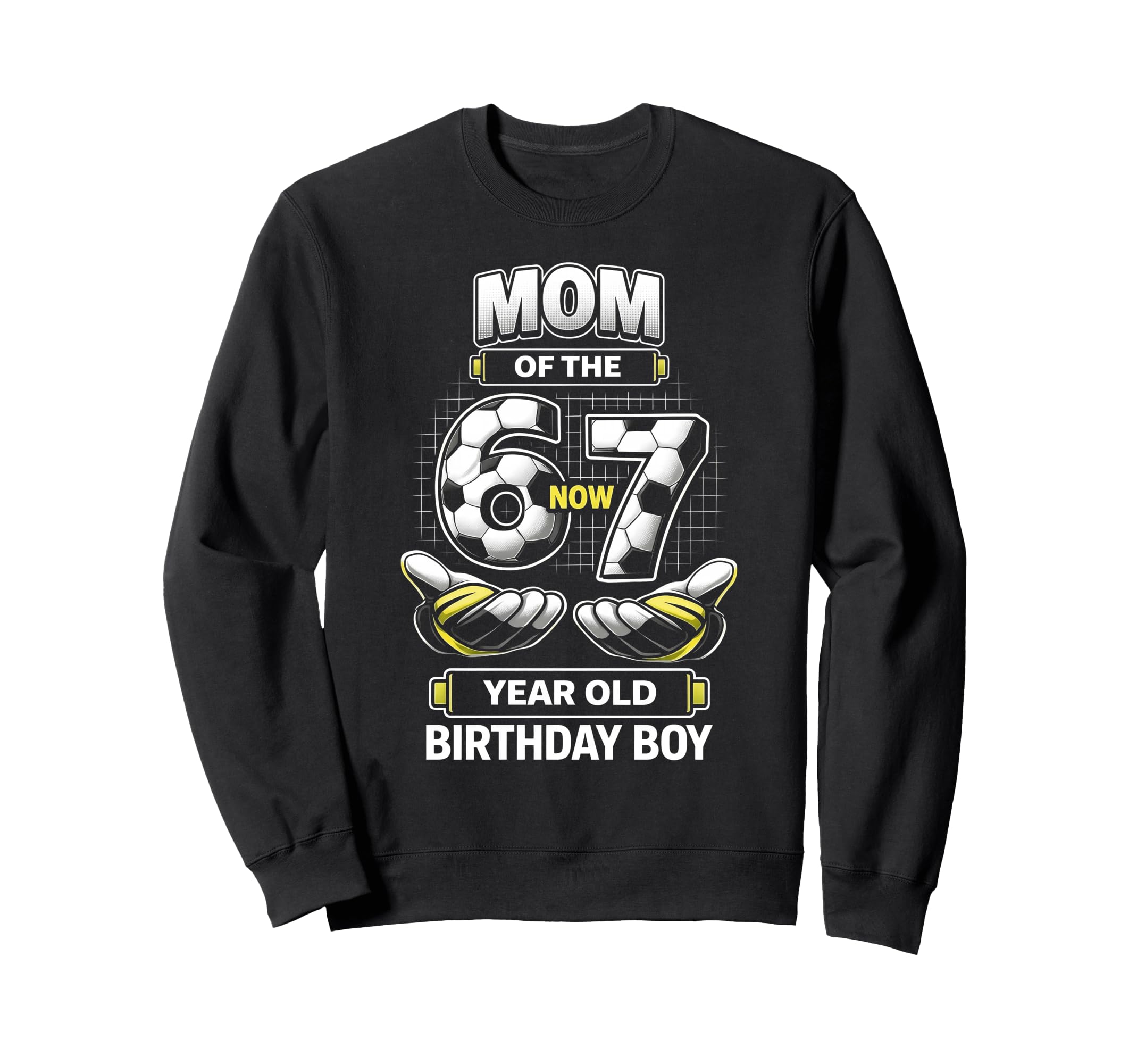 Birthday I Was 6 Now Im 7 Six Seven Sweatshirt - Custom Art Print Unisex - T-Shirt, Sweatshirt, Hoodie