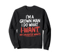 Funny Dad Father Daddy Gift Dad Sweatshirt - Custom Art Print for Adults - T-Shirt, Sweatshirt, Hoodie