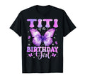 Titi Birthday Butterfly Funny Family T-Shirt - Graphic Print for Adults - T-Shirt, Sweatshirt, Hoodie