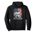 Air Force Veteran Us American Flag Dad Hoodie - Trendy Graphic Men Women - T-Shirt, Sweatshirt, Hoodie
