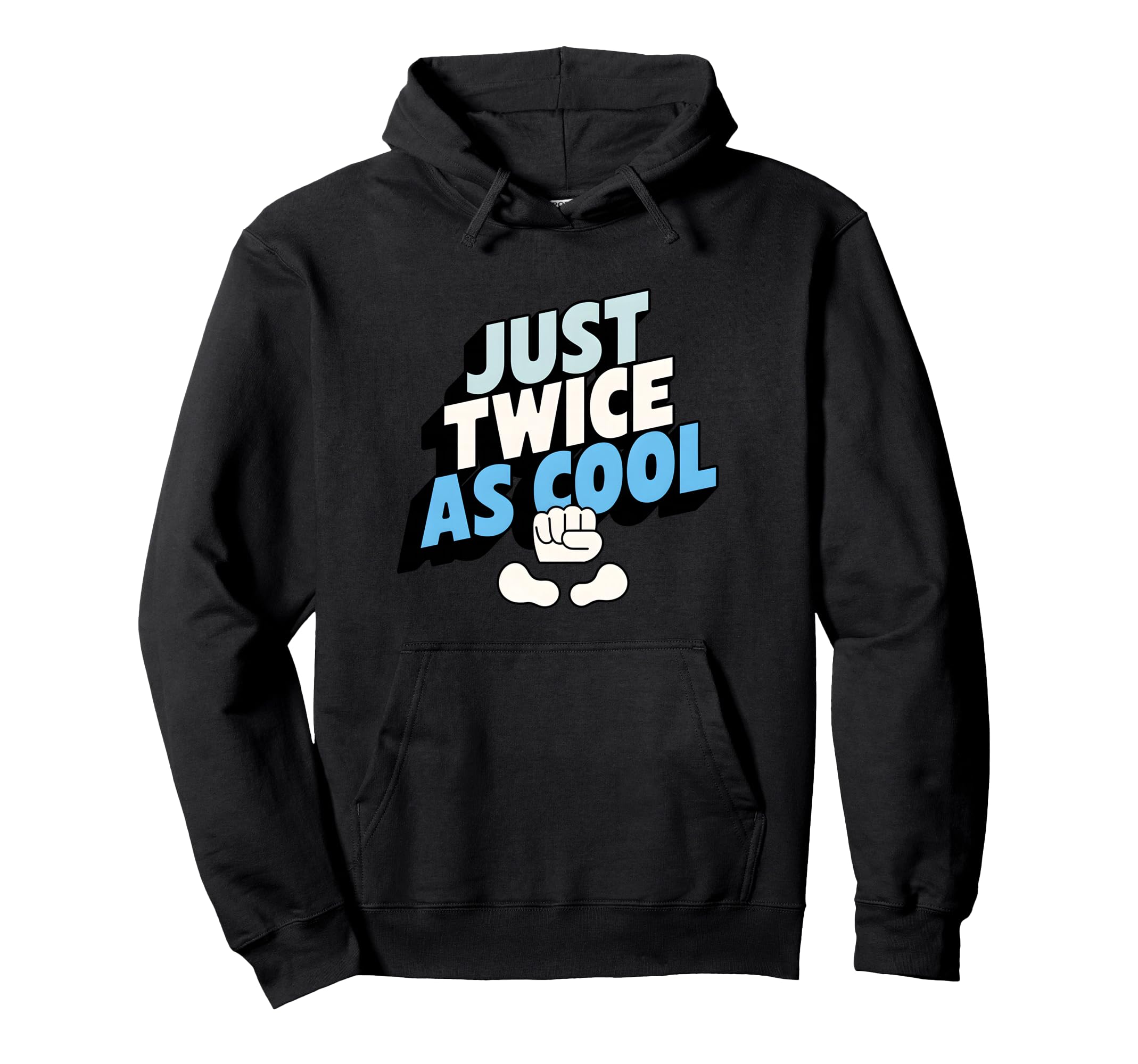 Just Twice As Twin Dad Hoodie - Streetwear Style Men Women - T-Shirt, Sweatshirt, Hoodie