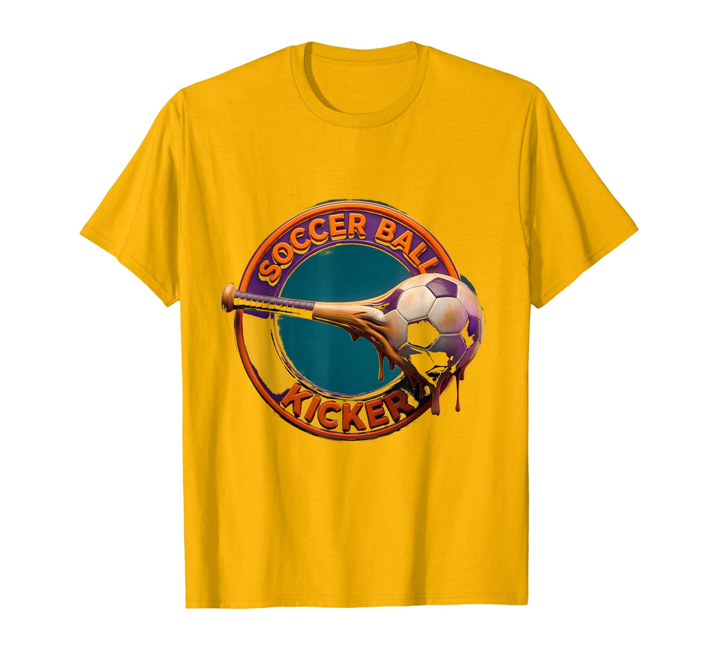 Soccer Ball Kicker Baseball Bat T-Shirt - Graphic Print Unisex - T-Shirt, Sweatshirt, Hoodie