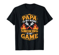 Papa Is My Name Smoking Is My Game T-Shirt - Novelty Apparel for Adults - T-Shirt, Sweatshirt, Hoodie