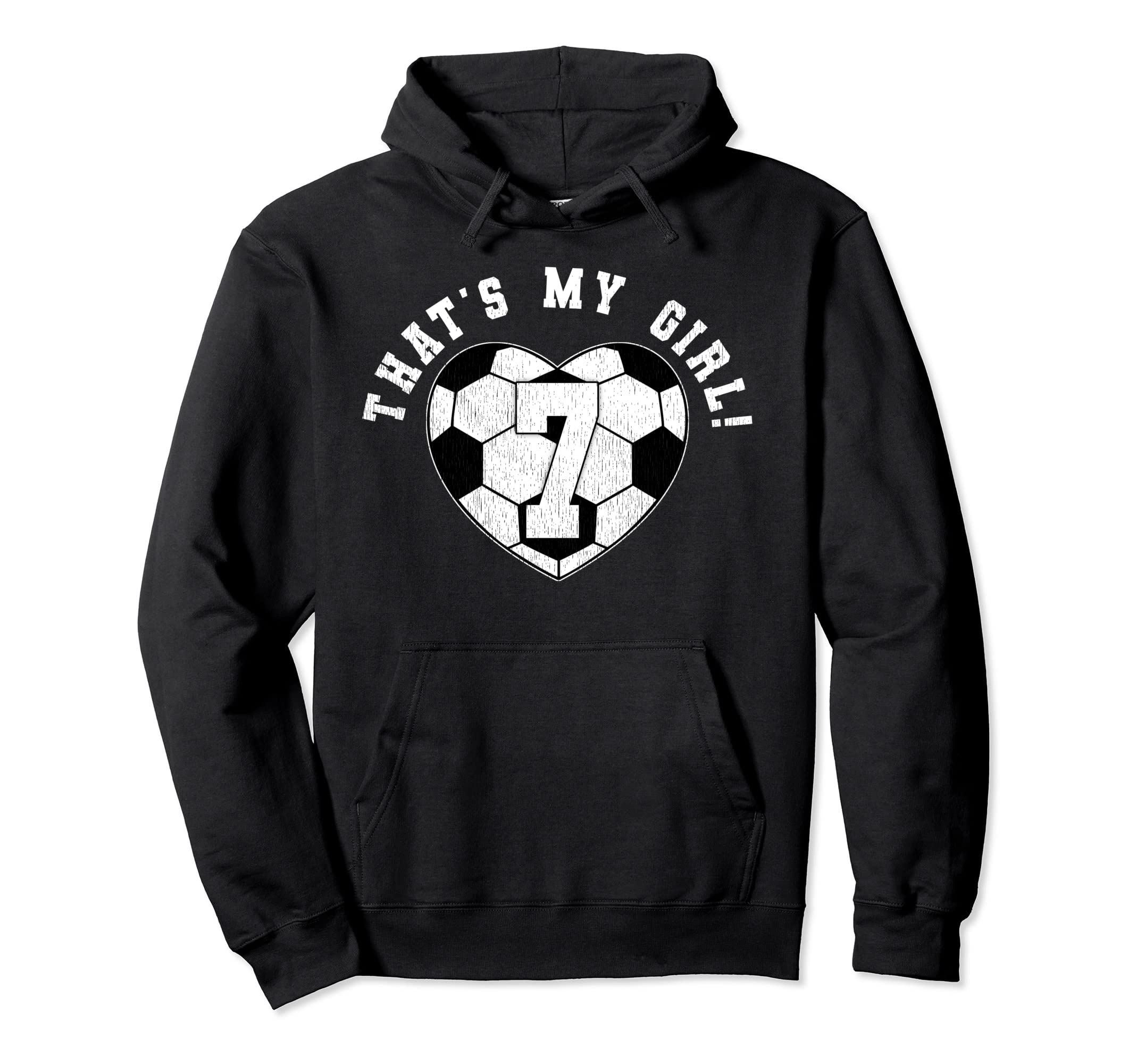 Thats My Soccer Player Mom Dad Jersey Hoodie - Casual Everyday Wear Unisex - T-Shirt, Sweatshirt, Hoodie