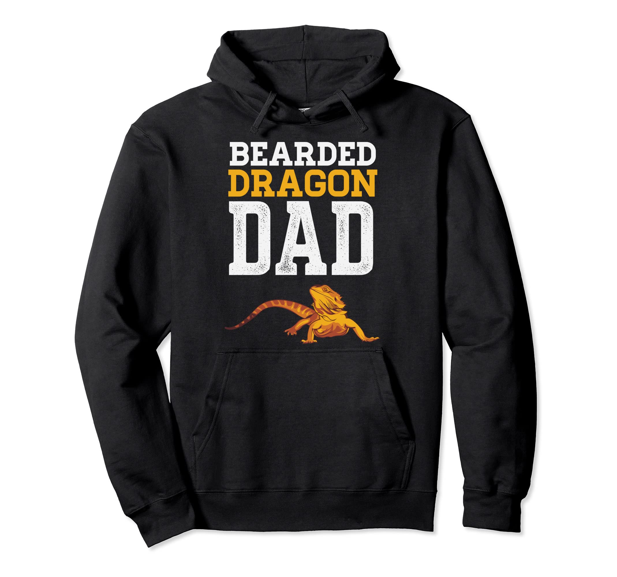 Bearded Dragon Dad Funny Pet Reptile Hoodie - Graphic Print Men Women - T-Shirt, Sweatshirt, Hoodie