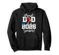 Proud Dad Class 2025 Senior Rugby Hoodie - Aesthetic Graphic Men Women - T-Shirt, Sweatshirt, Hoodie