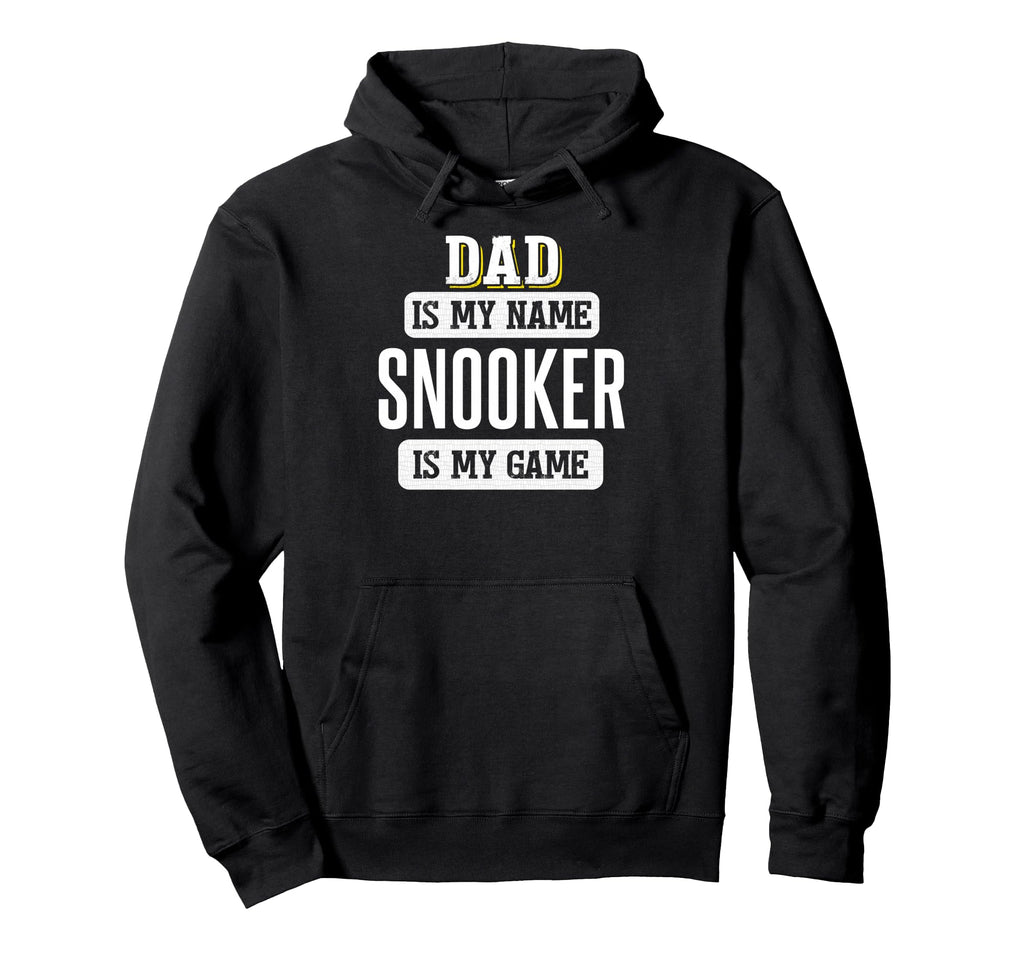 Funny Snooker Gift Dad Fathers Day Hoodie - Minimalist Print Unisex - T-Shirt, Sweatshirt, Hoodie